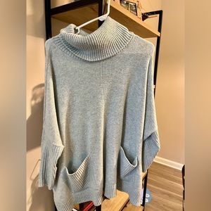 Loft Pocket Poncho Sweater